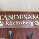 Schild Standesamt Rheinsberg