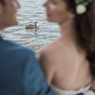 Ente und Brautpaar Hochzeitsfotos